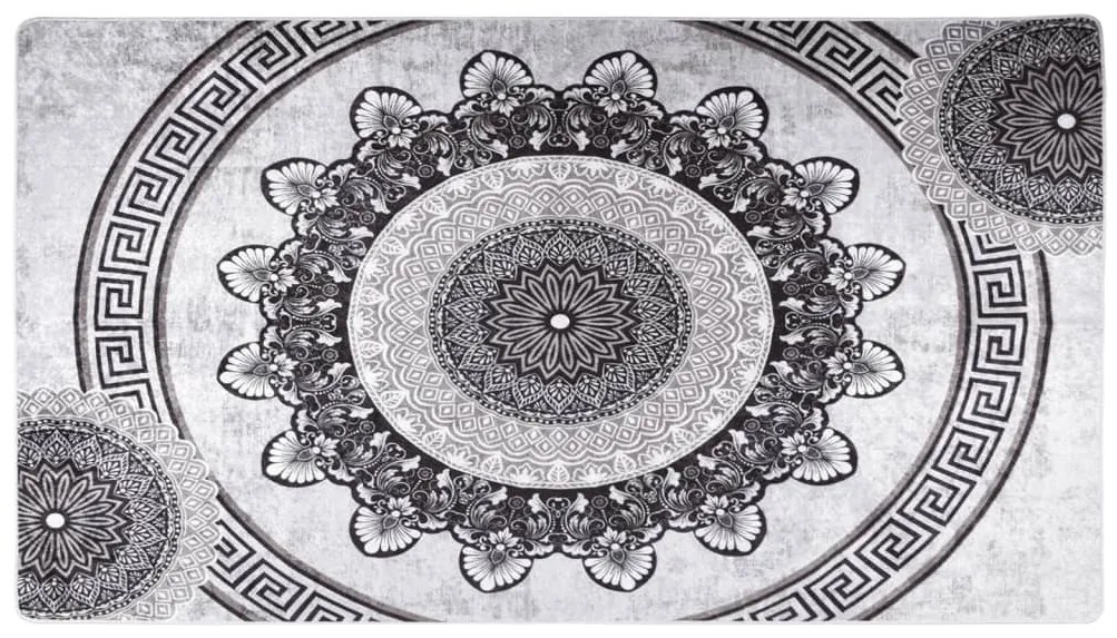 Tapete lavável antiderrapante 190x300 cm multicor