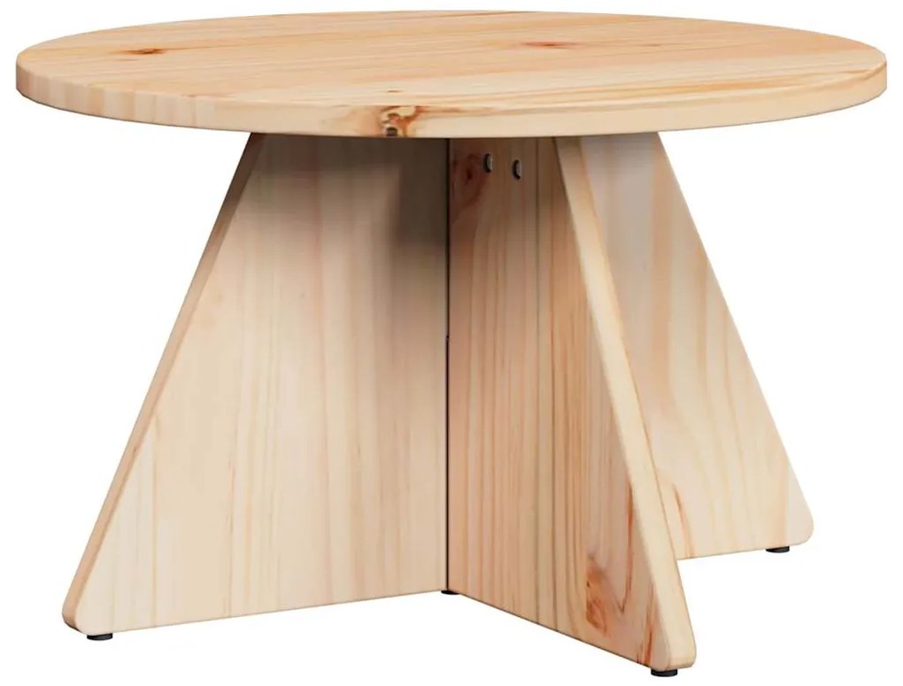 Mesa de centro 3 pcs Natural 49 x 49 x 30 cm