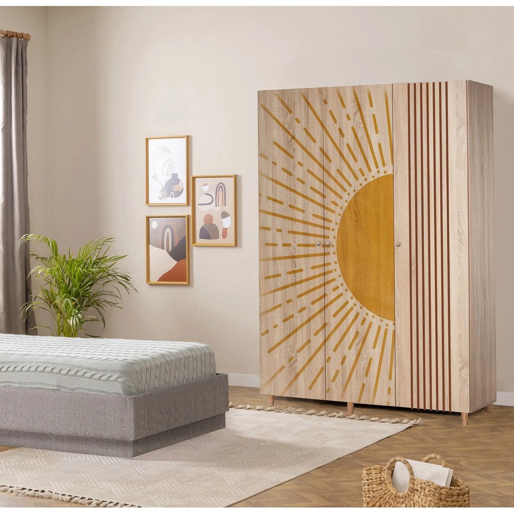 Roupeiro Lena – Sonomo – 135x192x52 cm