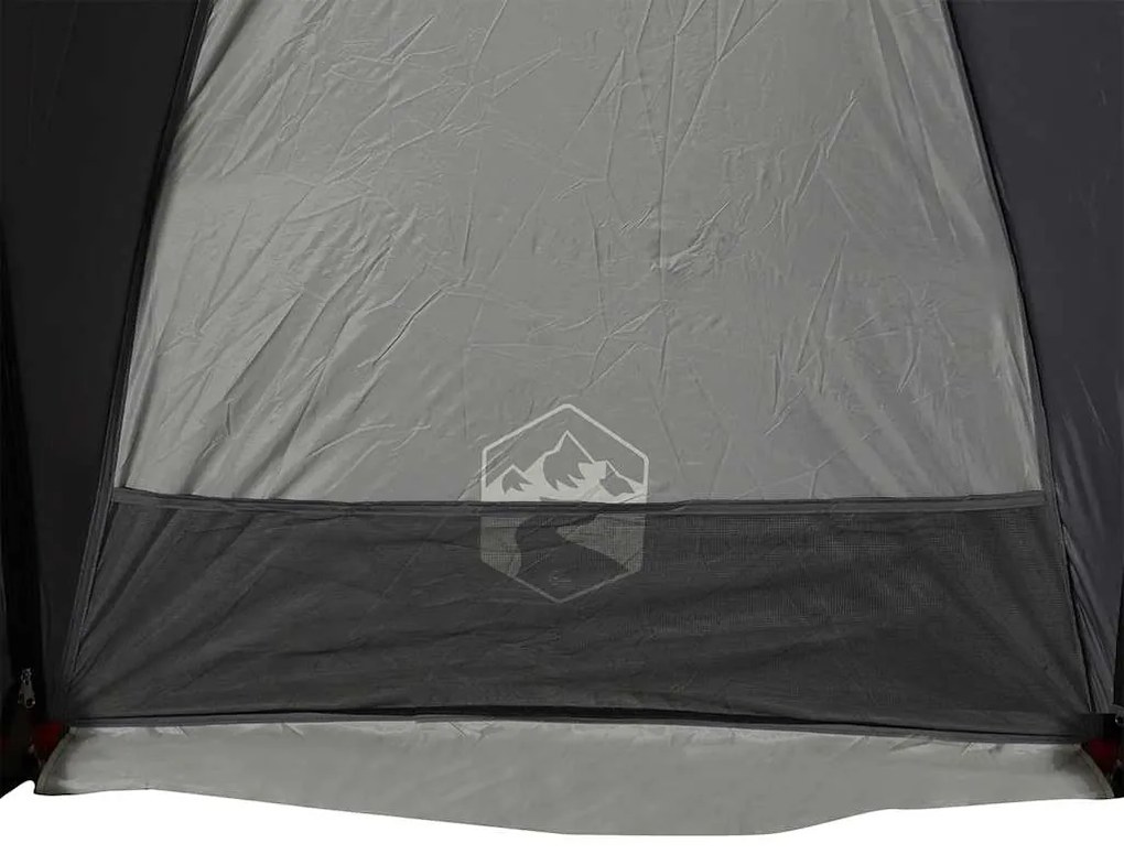 Tenda de festas impermeável branco e cinzento