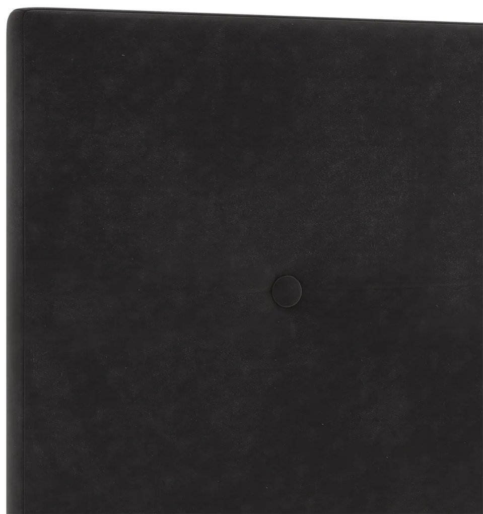 Cabeceira VidaXL Botonê Preto 90 cm Veludo