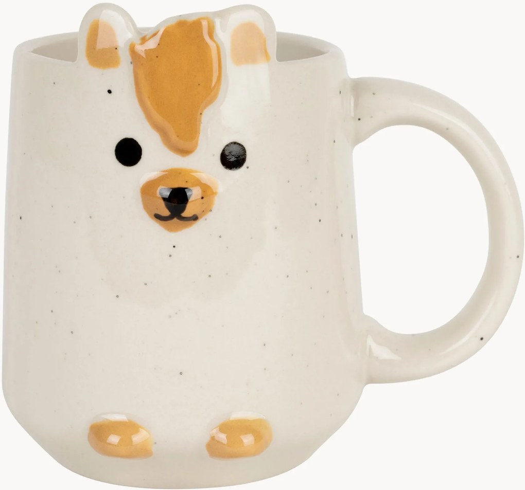 Canecas em grés para crianças Lion Zawadi, conjunto de 3