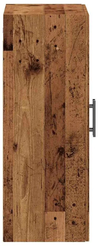 Armário de parede 69,5x34x90 cm madeira velha