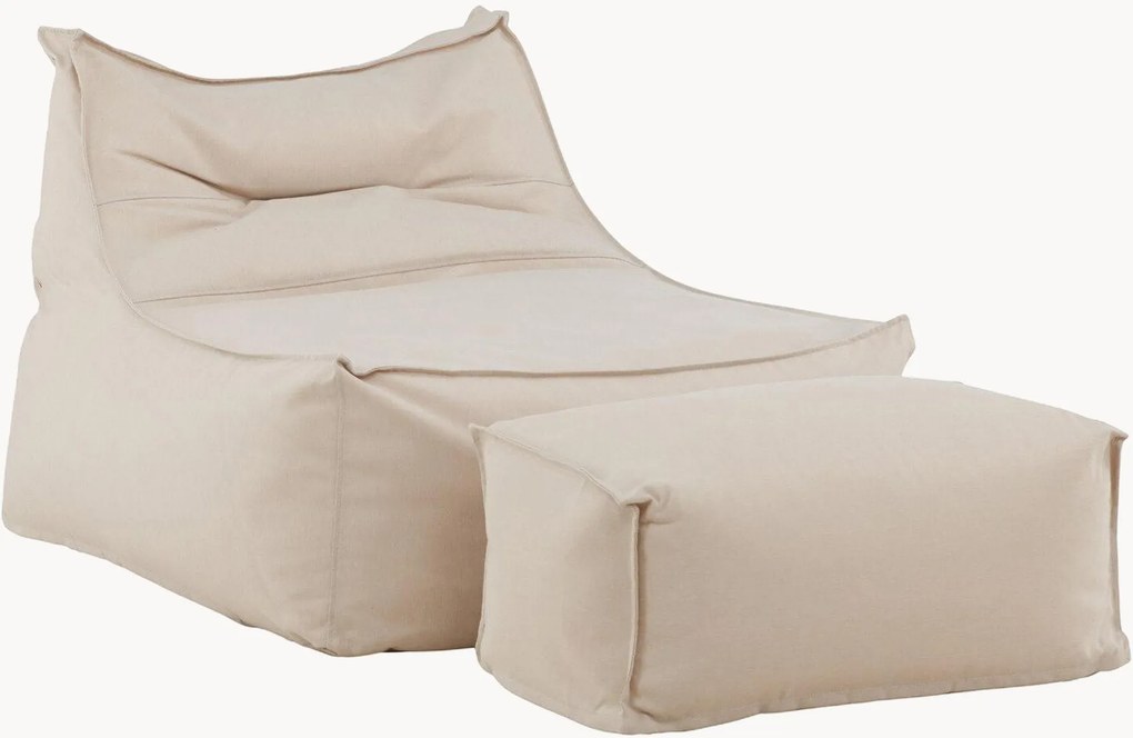 Pufe para jardim com apoio de pés Redang