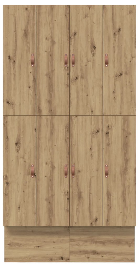 Cama de Armazenamento Artisan Carvalho 120x190 cm