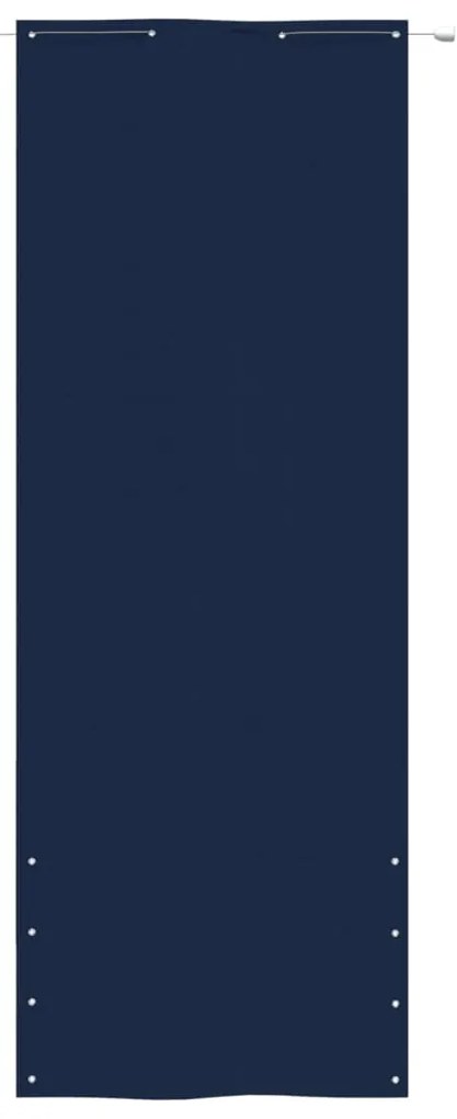 Tela de varanda 80x240 cm tecido oxford azul
