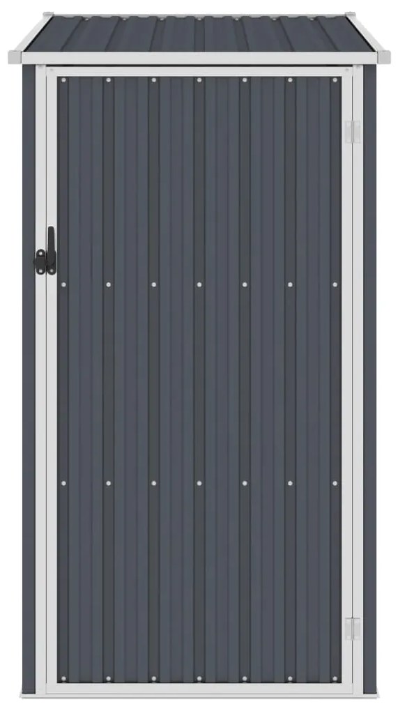 Abrigo de jardim 87x98x159 cm aço galvanizado antracite