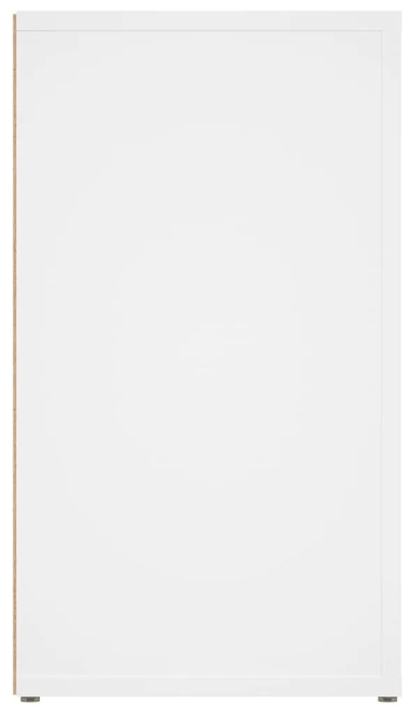 Aparador 80x30x54 cm derivados de madeira branco