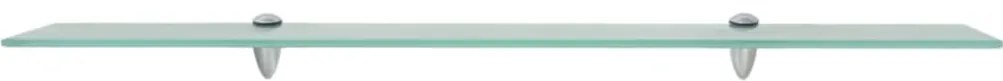 Prateleiras flutuantes 2 pcs vidro 90x10 cm 8 mm