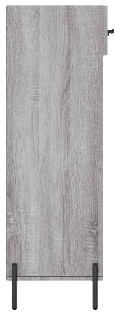 Sapateira 60x35x105 cm derivados de madeira cinzento sonoma