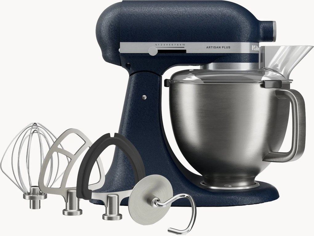 Batedeira com cabeça inclinável e acessórios Artisan Plus, 4,7 L, conjunto de 7
