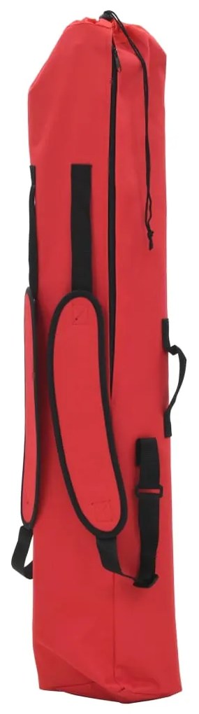 Rede com suporte dobrável vermelho