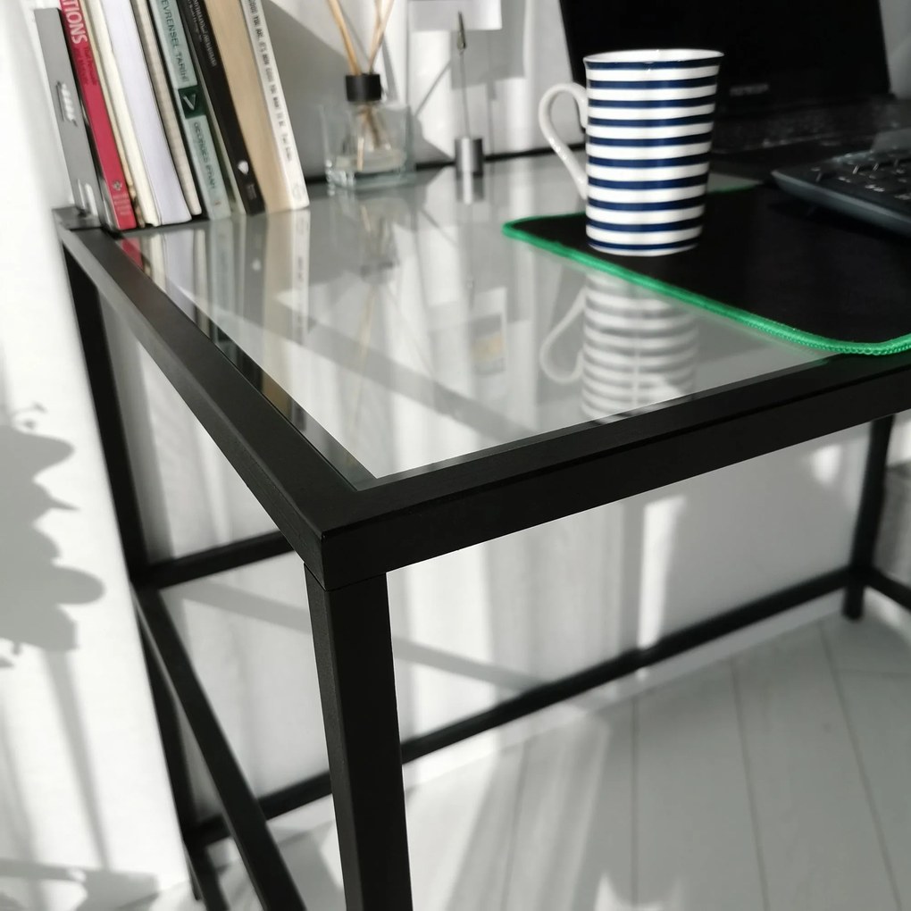 Secretária Master – Preto – 130x75x60 cm