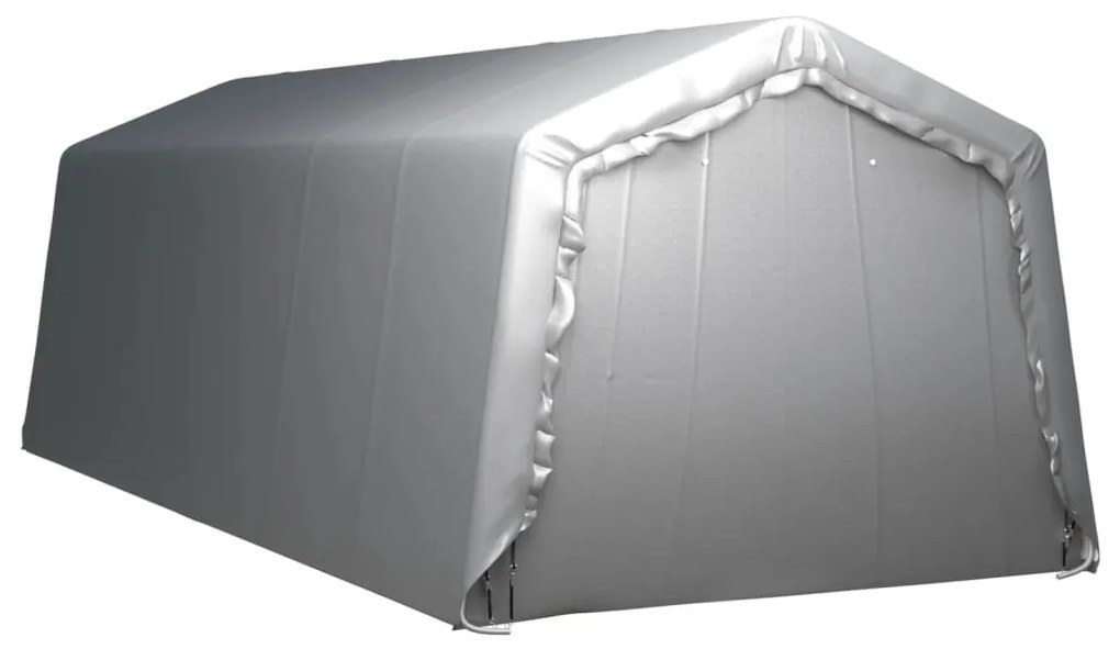 Tenda de armazenamento 300x750 cm aço cinzento
