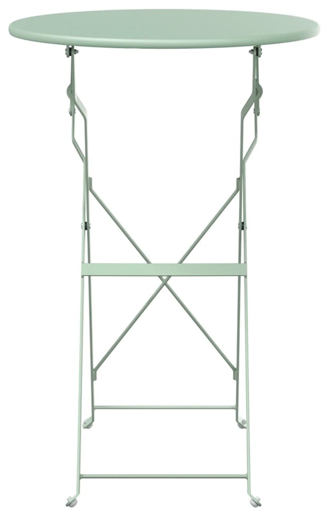 Mesa de Jardim Dobrável Light Mint Ø50x71 cm Aço
