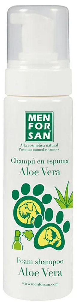 Champô para Animais de Estimação Menforsan Cão Aloé Vera Gatos (200 Ml)