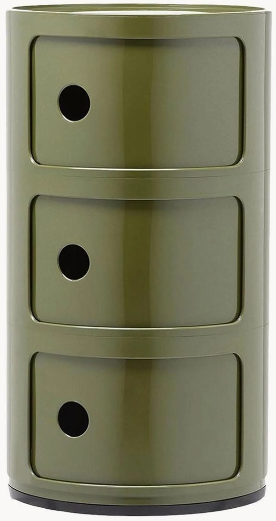 Armário de design Componibili, 3 elementos, Alt 59 cm