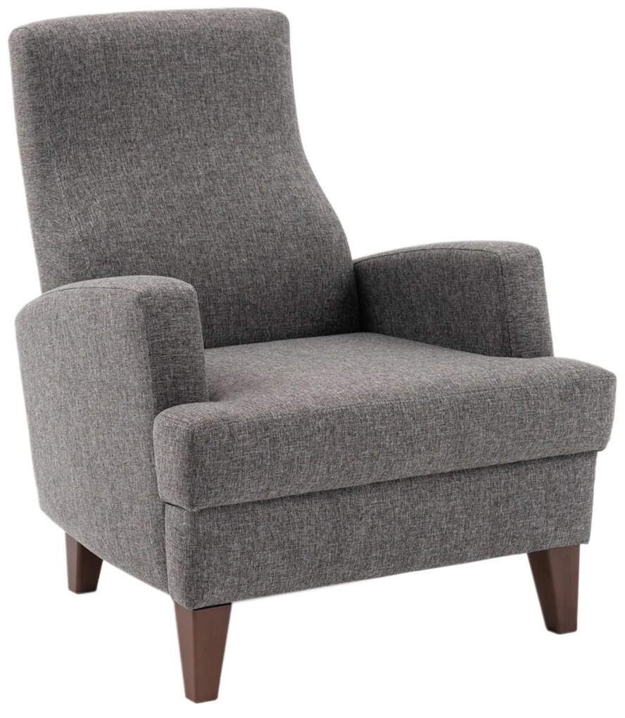 Cadeira Wing Kana – Cinzento Escuro – 76x91x87 cm