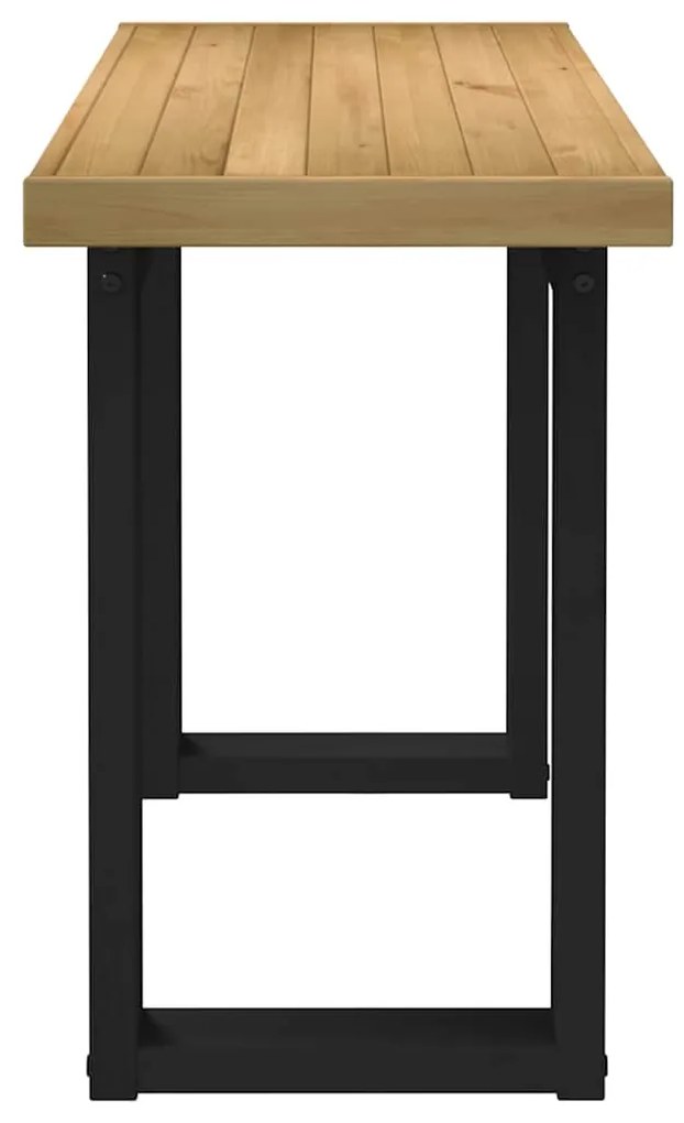 Secretária NOAIN com pernas forma U 120x50x75 cm pinho maciço