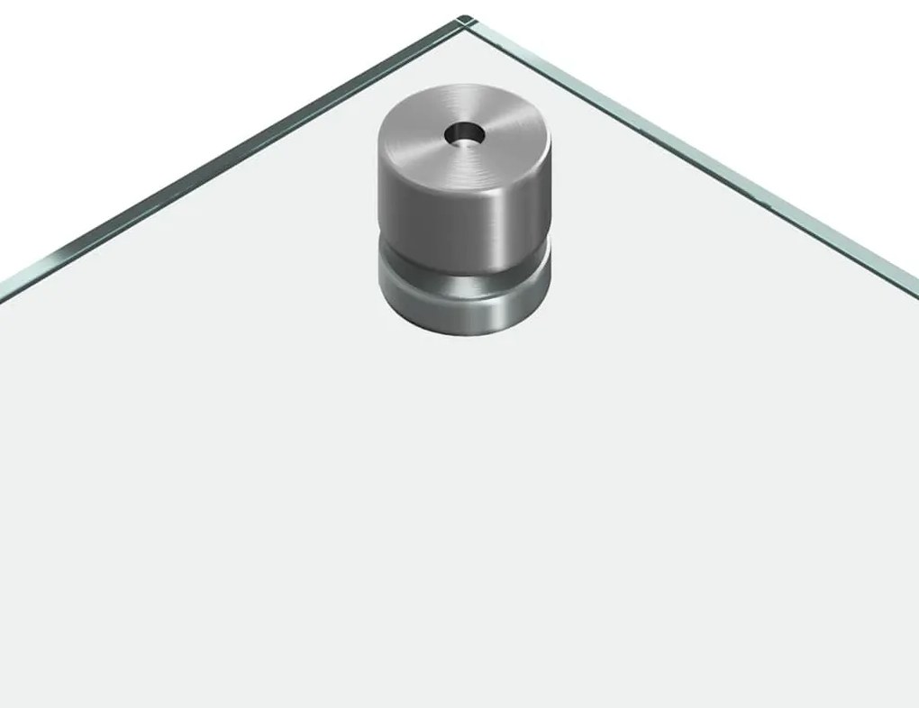 Revestimento de Cozinha vidaXL Transparente 120x50x0,6 cm em Vidro Tem
