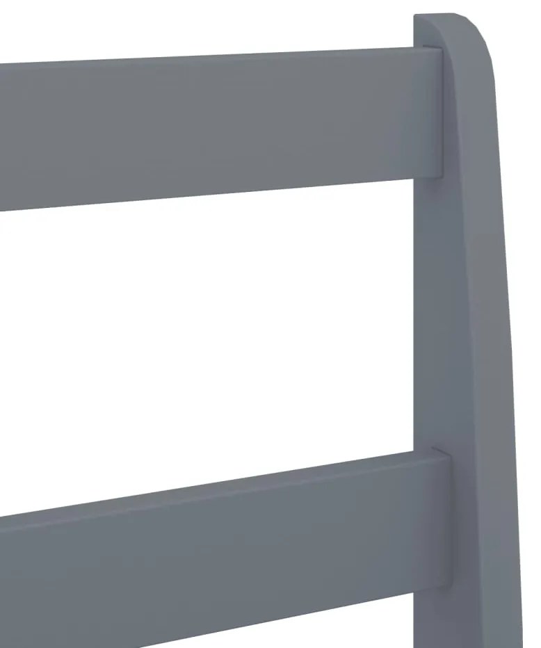 Cadeiras de jantar 2 pcs 40x46x99 cm pinho maciço cinzento