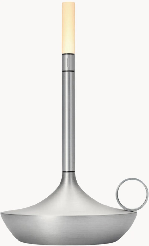 Candeeiro de mesa LED portátil e regulável Wick