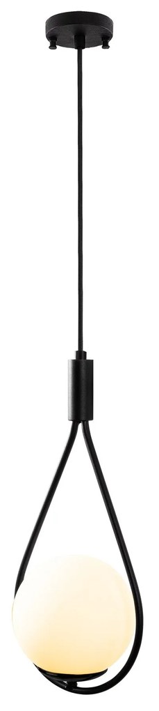 Candeeiro de Teto GMN-00008 – Preto – 20 x 15 cm