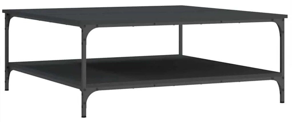 Mesa de centro 100x100x40 cm derivados de madeira preto