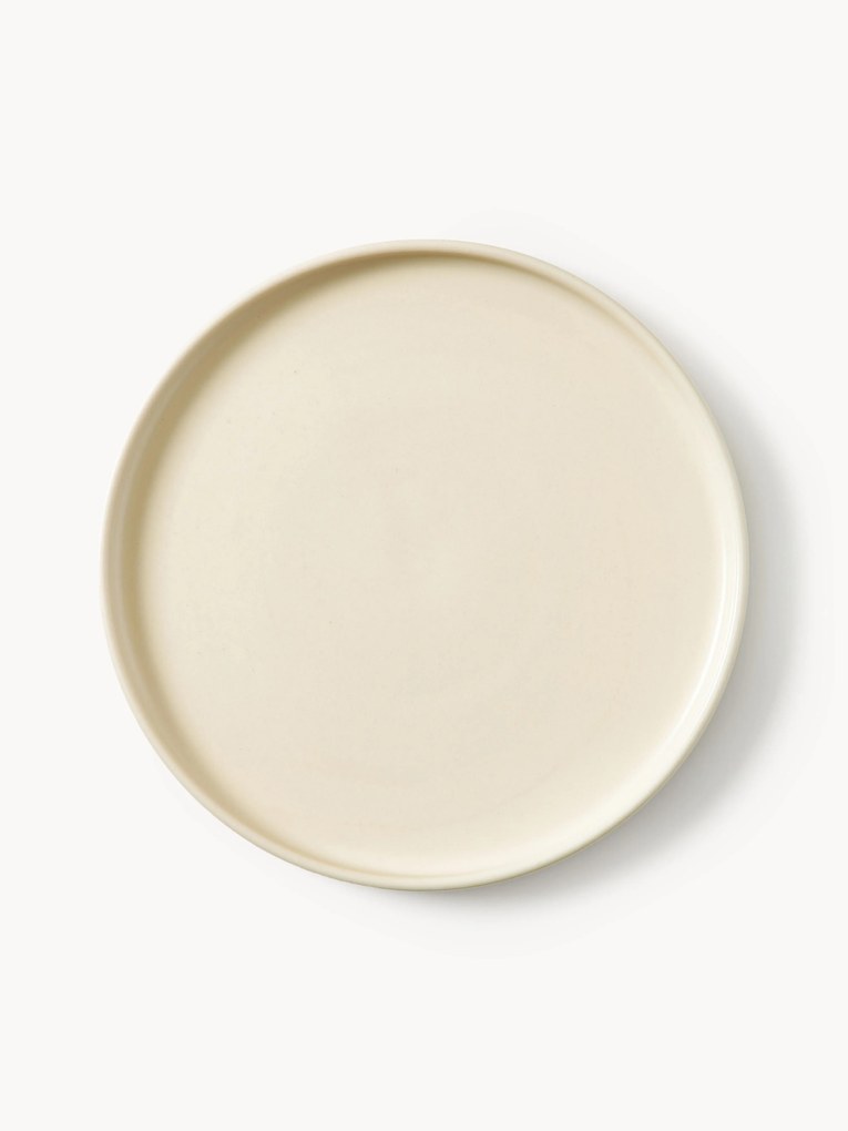 Pratos de pequeno-almoço artesanais Lowri, conjunto de 4