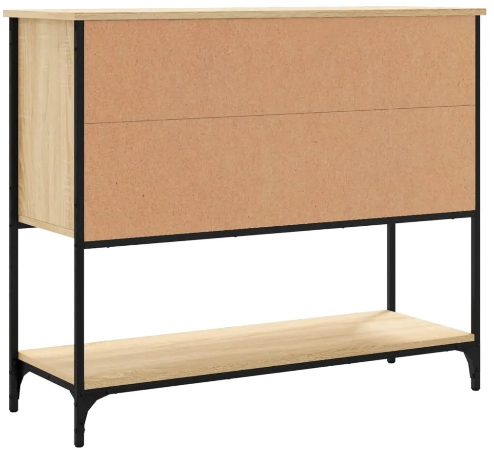 Aparador 100x36x85 cm derivados de madeira cor carvalho sonoma