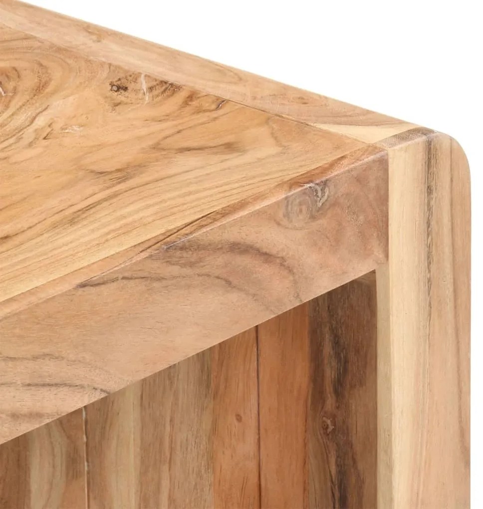 Banco 110x38x46 cm madeira de acácia maciça