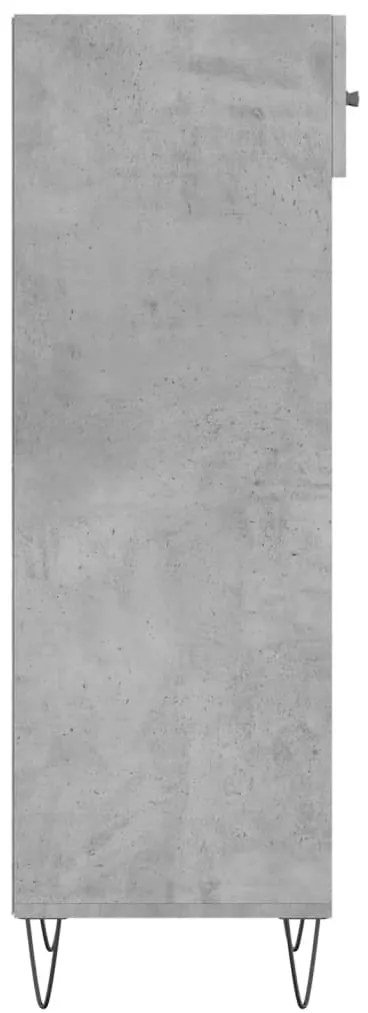 Sapateira 30x35x105 cm derivados de madeira cinzento cimento