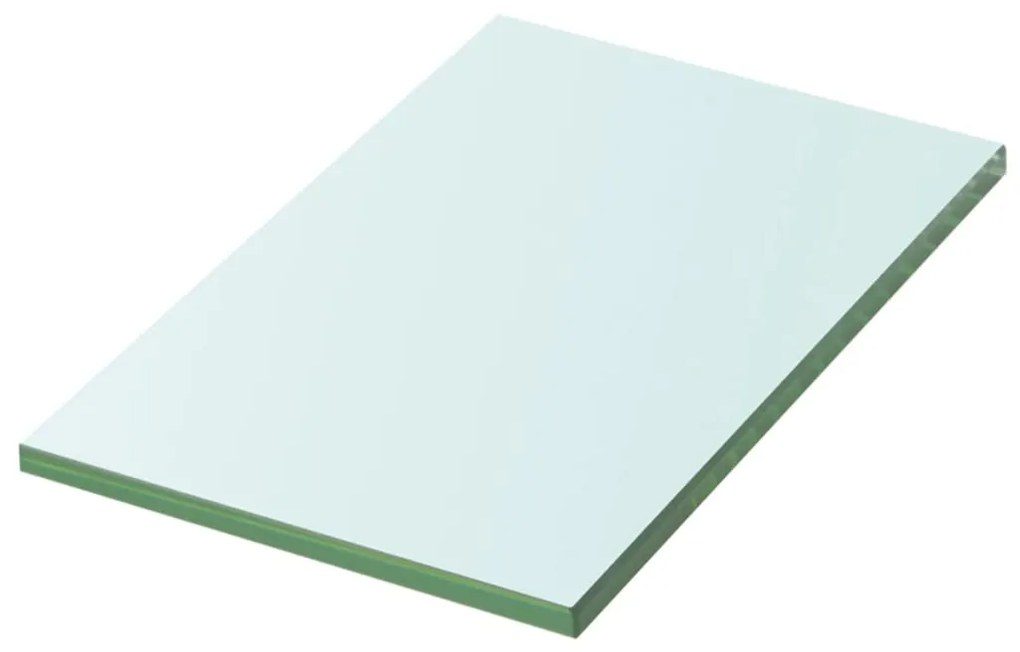 vidaXL Prateleira de vidro 20x12 cm transparente