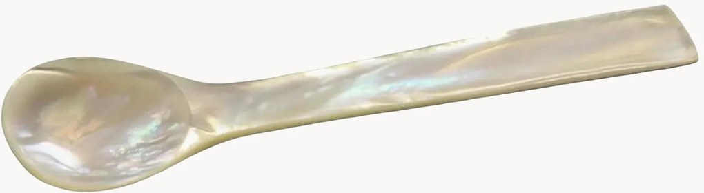 Colher de ovo em madrepérola artesanal Perlmutt