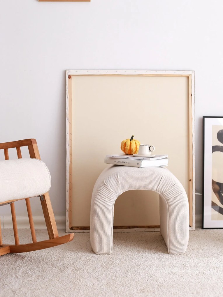 Pouffe Nu – Branco – 51 x 45 x 46 cm
