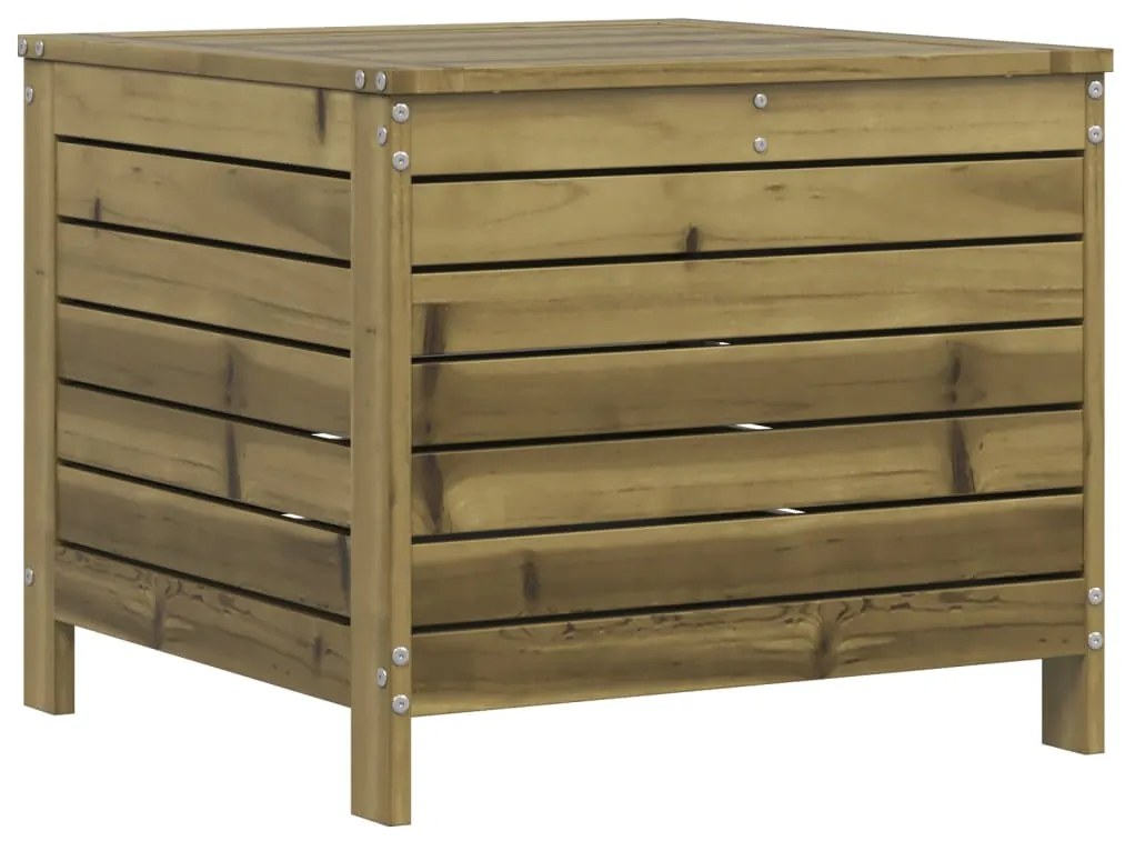 7 pcs conjunto sofás jardim madeira de pinho impregnada