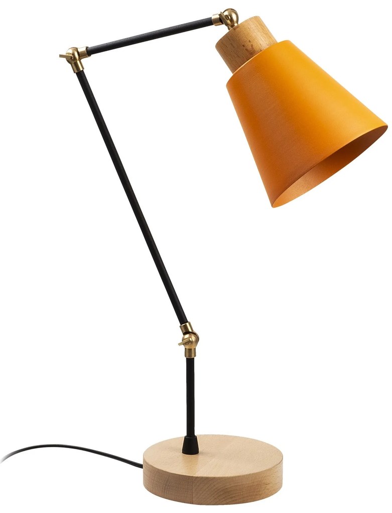 Candeeiro de Mesa Manavgat – Laranja – Diâmetro: 14 cm, Altura: 52 cm