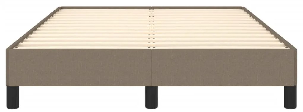 Estrutura cama sem colchão 120x200 cm tecido cinza-acastanhado