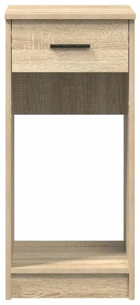 Suporte torre computador com gaveta 35x45x77 cm carvalho sonoma