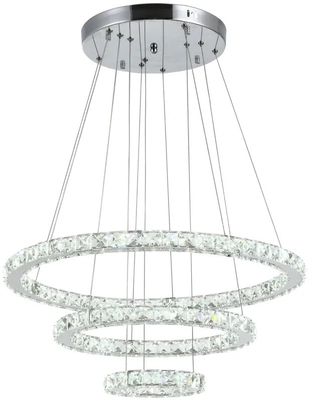 Candeeiro de Teto Crystal - Design Moderno