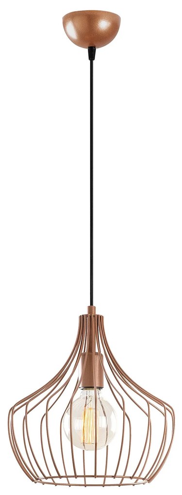 Candeeiro Suspenso Mezopotamya – Cobre – 27 cm x 126 cm
