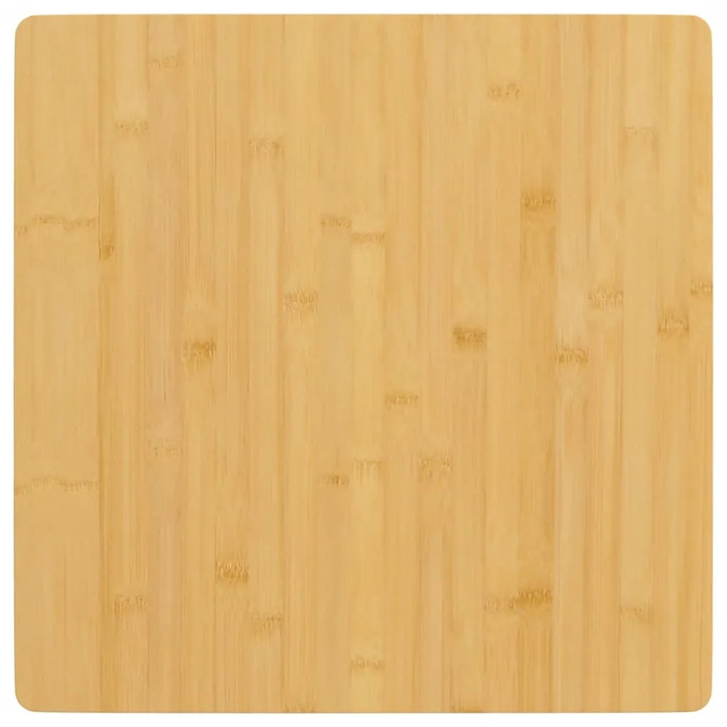 Tampo de mesa 40x40x1,5 cm bambu