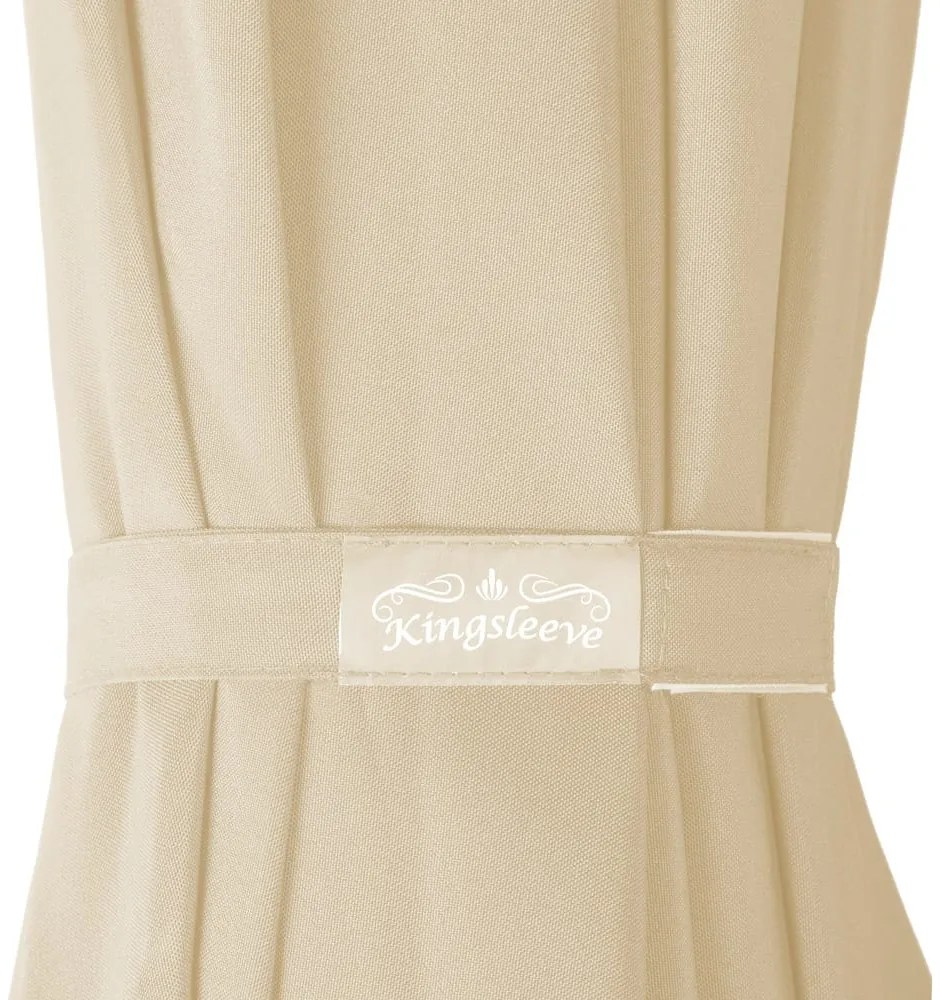 Guarda-sol em alumínio Ø300 cm Proteção UV 80+ bege