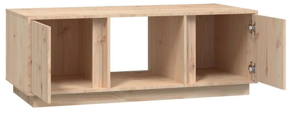 Mesa de centro 110x50x40 cm pinho maciço