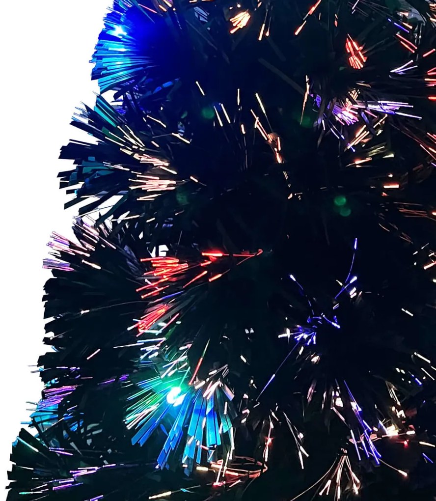 Árvore de Natal pré-iluminada c/ suporte 150 cm fibra ótica