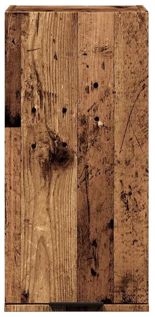 Armário de parede casa de banho 32x20x67 cm madeira velha