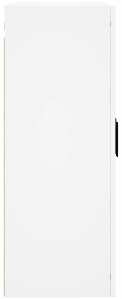 Móveis de parede 2 pcs derivados de madeira branco