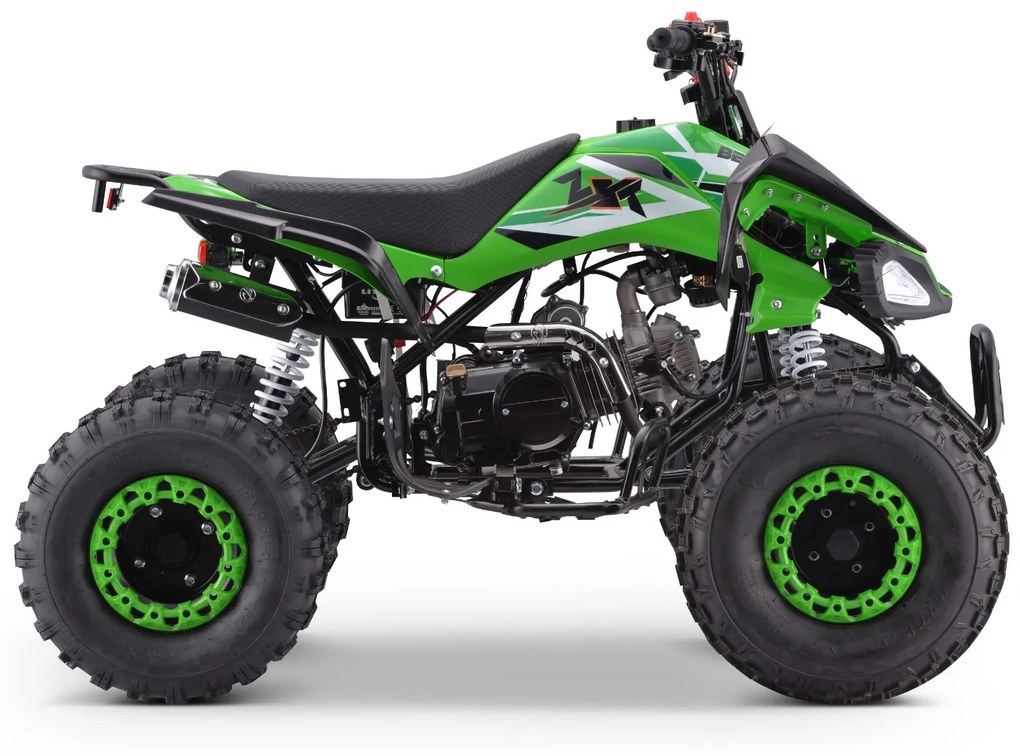 Moto 4 para crianças gasolina 125cc ATV Motors ZXT Verde