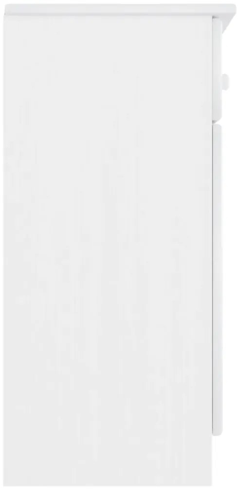 Aparador ALTA 112x35x73 cm madeira de pinho maciça branco
