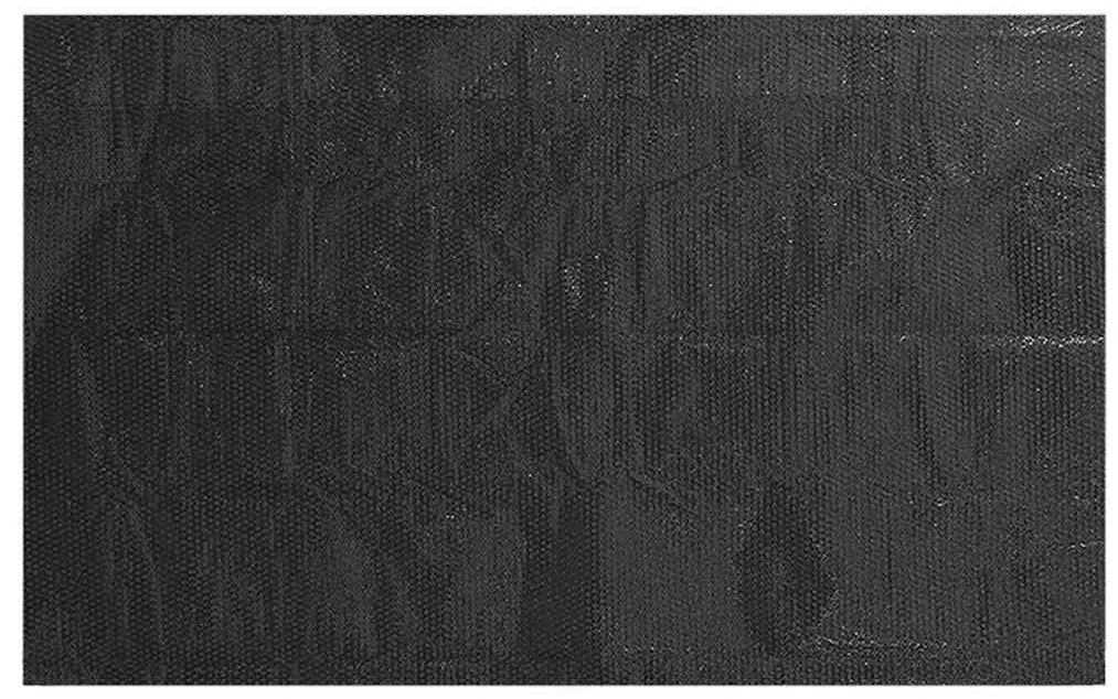 Cobertura para piscina 975x488 cm PE preto